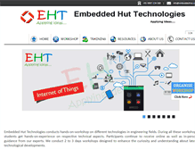 Tablet Screenshot of embeddedhut.com